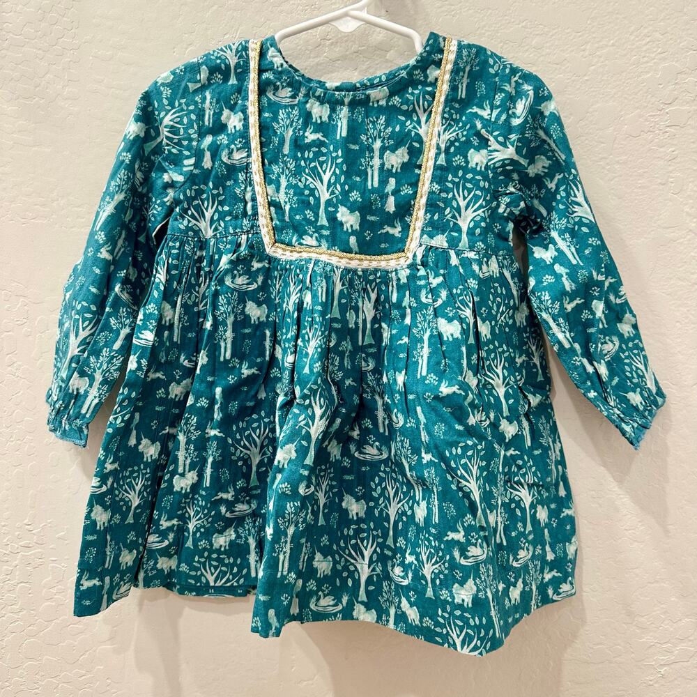 NWT Peek Baby Unicorn Forest Dress